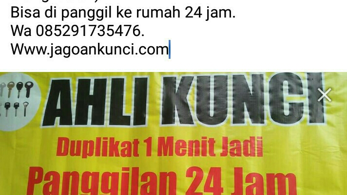 Duplikat Kunci NUR in Gajah Mungkur