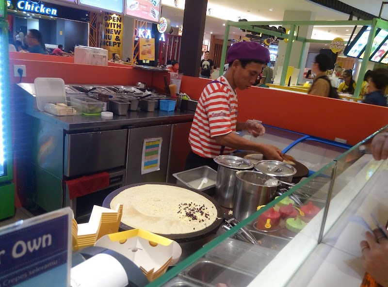 The crepes skuy in Kota Surabaya